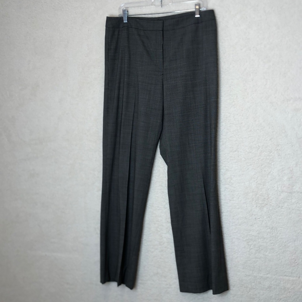 Lafayette 148 New York NY Womens Pants Slacks Gray  Size 12